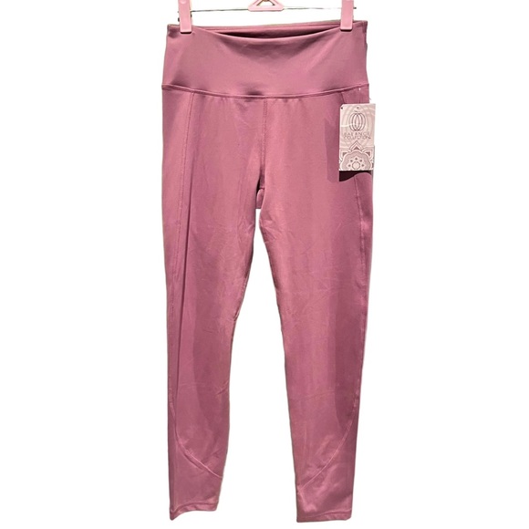 Balance Collection Pants - NWT Balance Collection Leggings Womens Size M High Waisted Leggings Mauve Soft